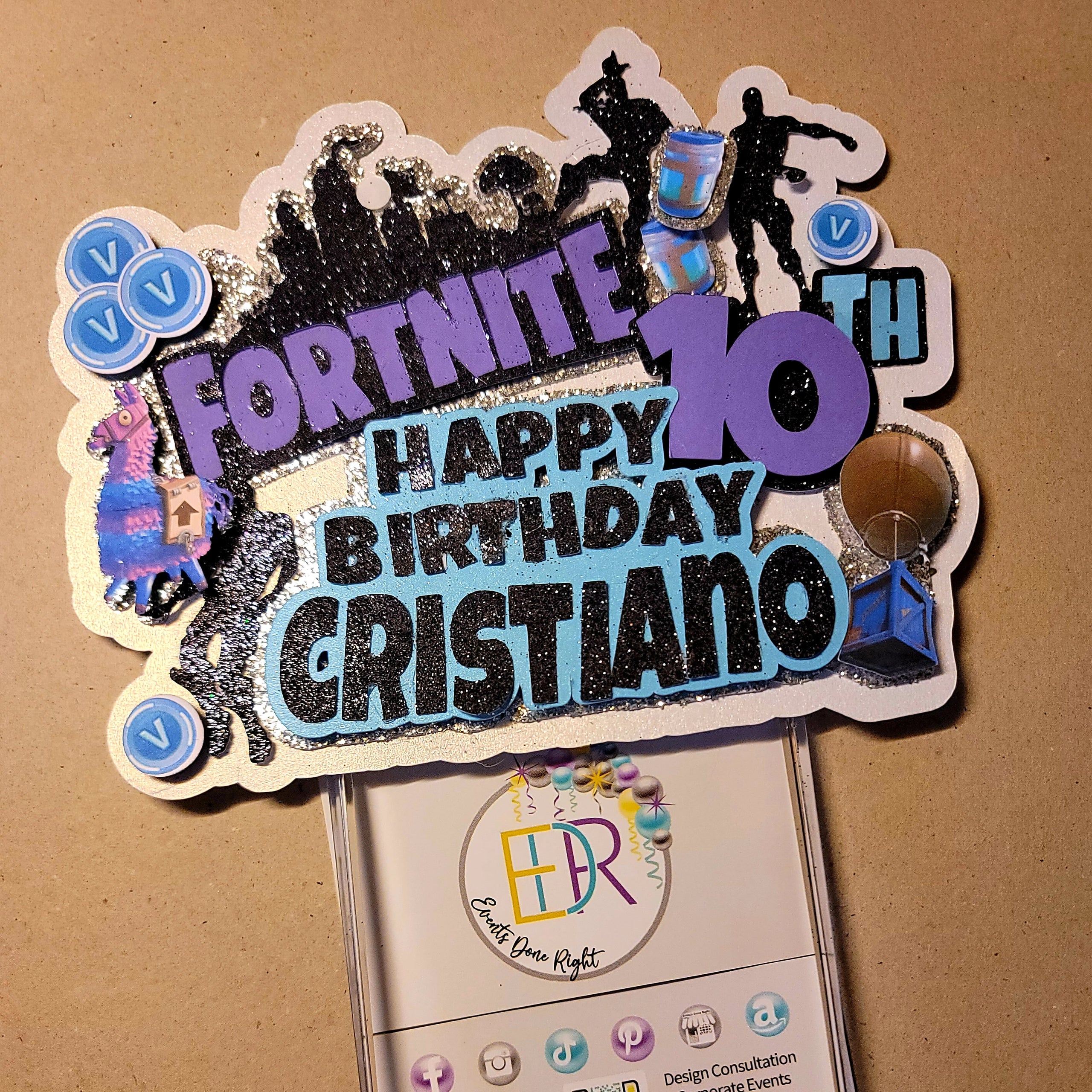 Fortnite Theme Water Bottle Labels Supply Drop Tilted Towers Lama First Aid  Kit Chug Jug baby shower 1st birthday party decorations supplies
