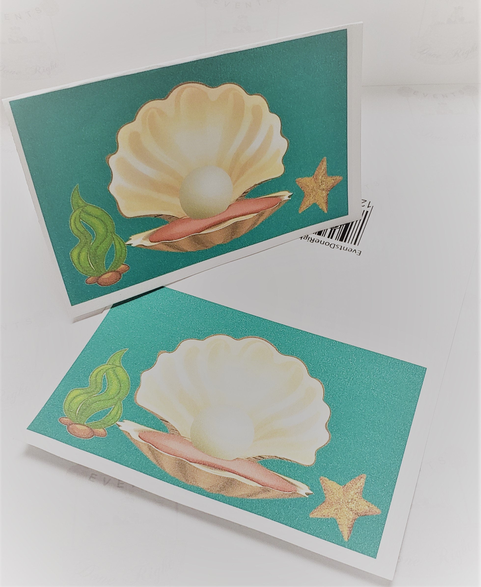 Mermaid Under the Sea Theme Food Tent Cards Treat Cards Place